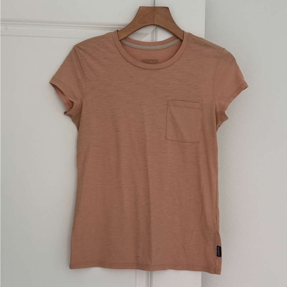 Patagonia Women's Mainstay short sleeve crewneck cotton t-shirt top size XS